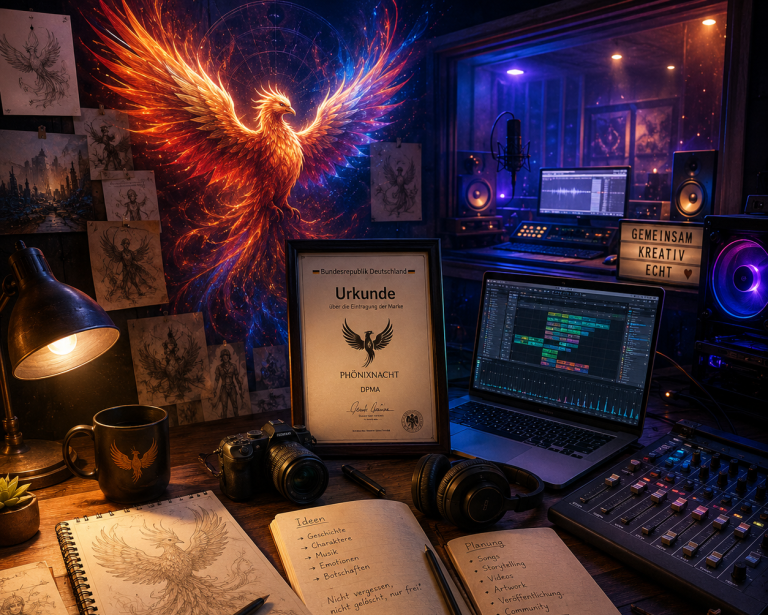 Bildvorlage Logo | PhönixNacht Artwork zu PhönixNacht aus dem PhönixNacht-Universum